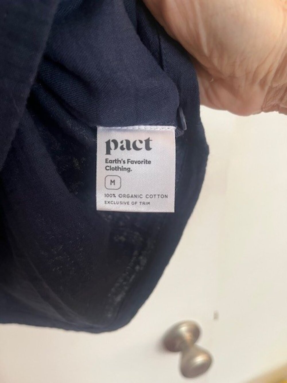 Pact Cotton Gauze Short Sleeve Popover - Picture 7 of 10